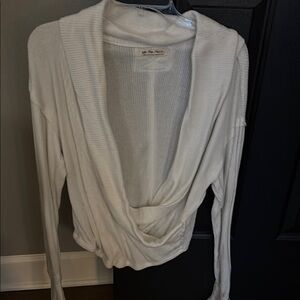 We The Free off White  Sweater size L